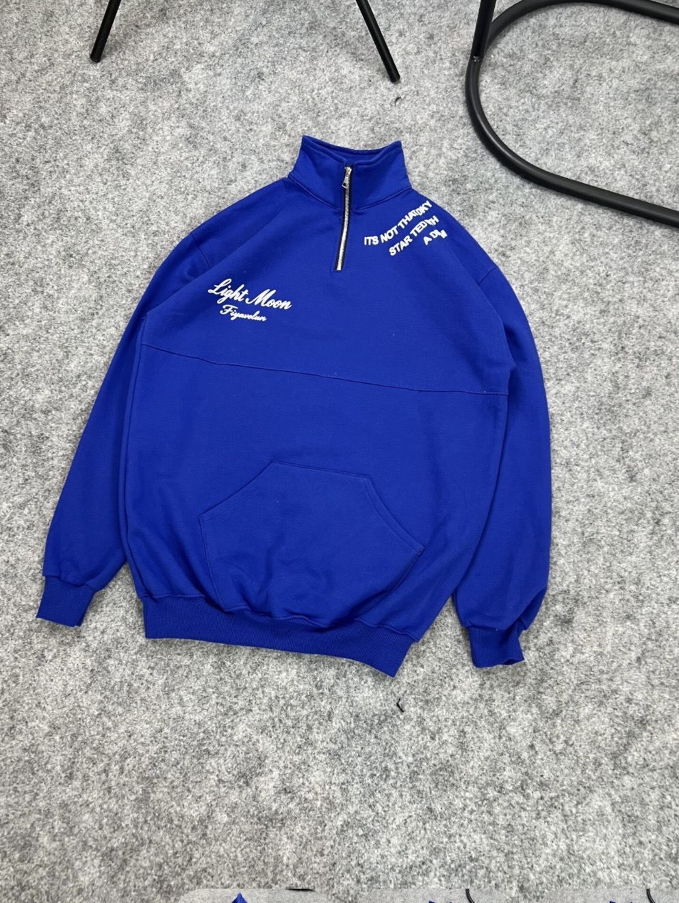 نیم زیپ جیب دار